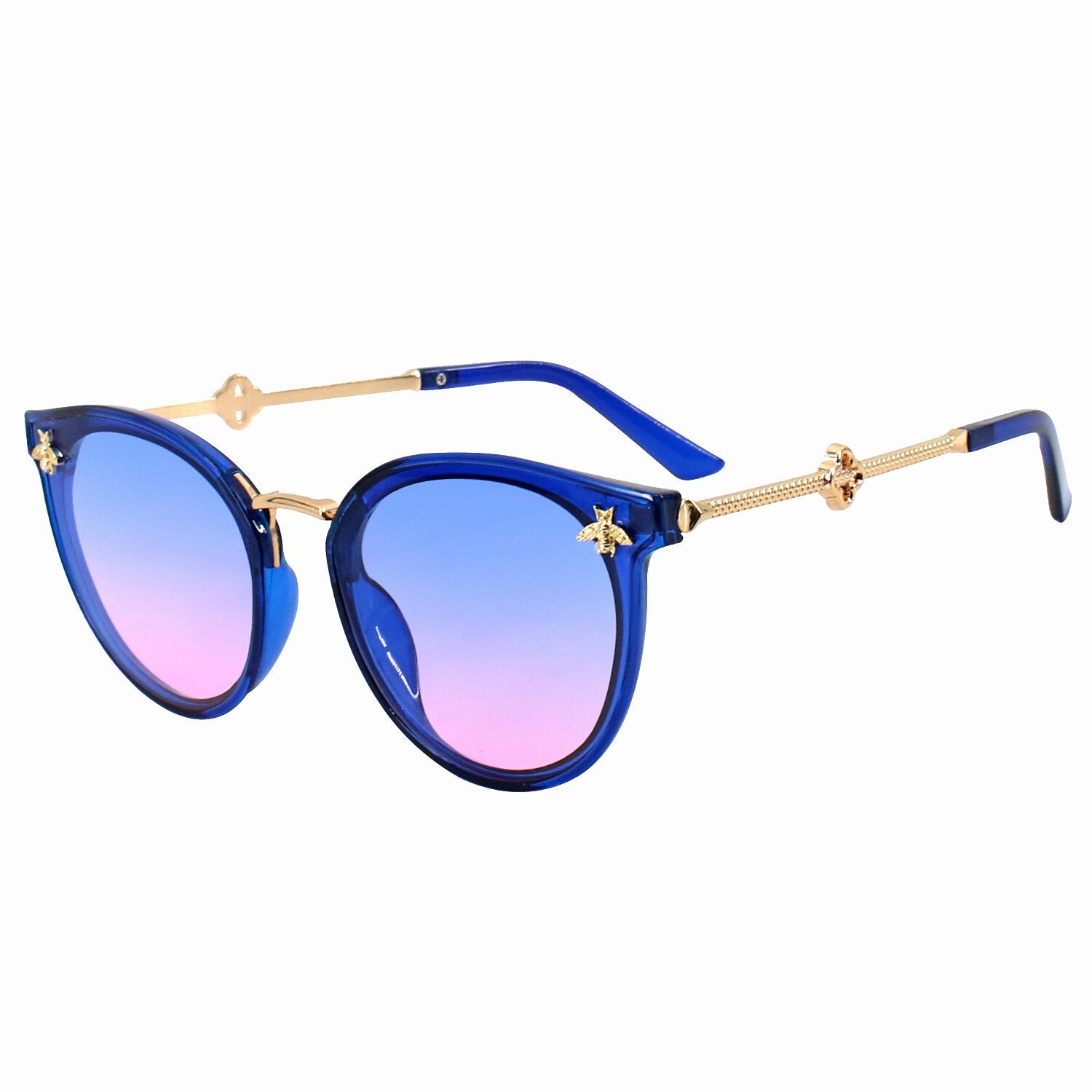 2023 Bee Sunglasses Women Sun Glasses Ladies Oversized Mirror Shades Female Oculos UV400