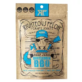 3-Pack of Bootleggin' Baby Blues BBQ Beef Jerky 2oz