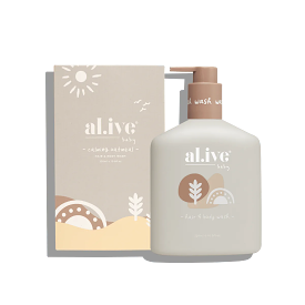 Al.ive Baby Hair & Body Wash - Calming Oatmeal