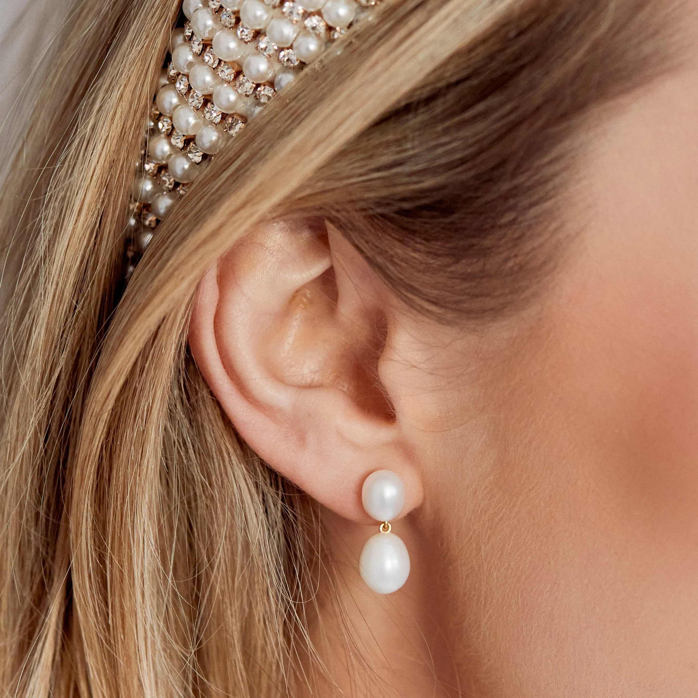 Arabella Pearl Drop Earrings