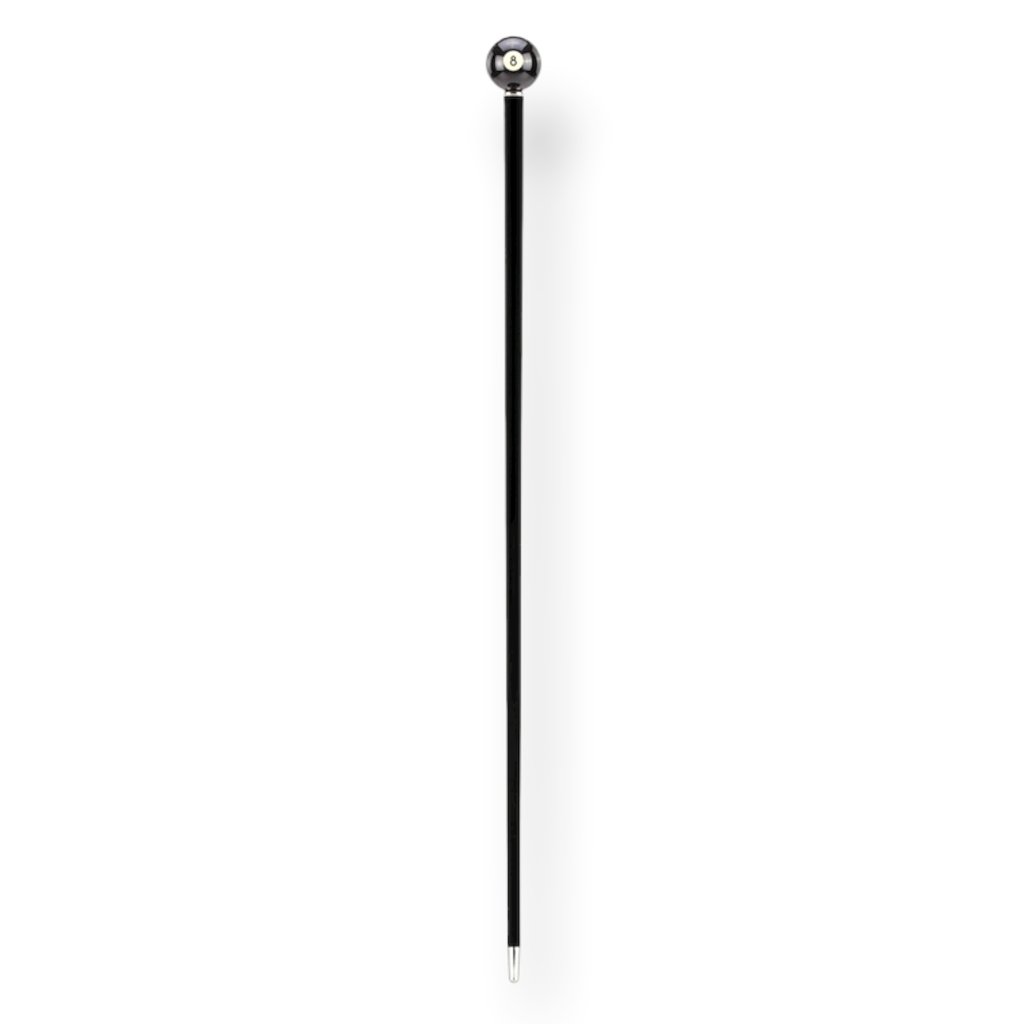 BILLIARD  BALL-8 WALKING STICK