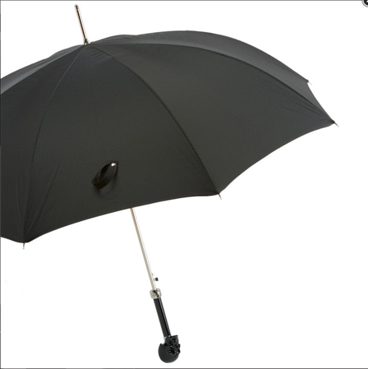 BLACK SKULL UMBRELLA