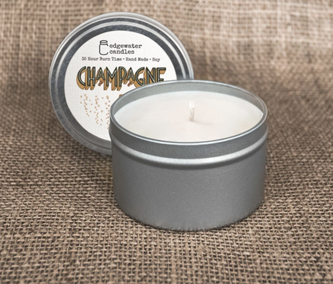 Champagne Candle