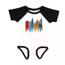 Chicago Skyline Onesie: 6 Months