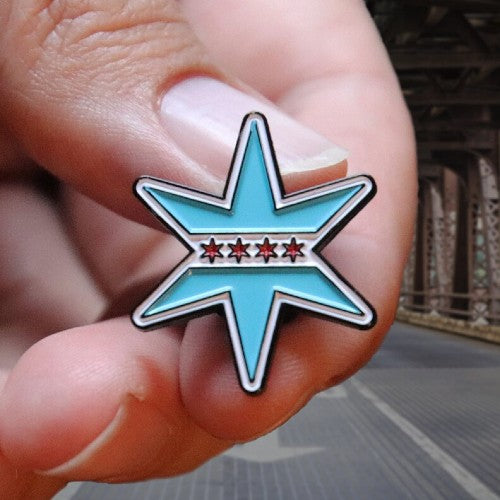 Chicago Star Pin