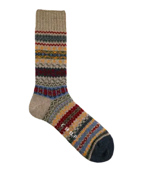 Chup Bungalow Wool Socks - Beige