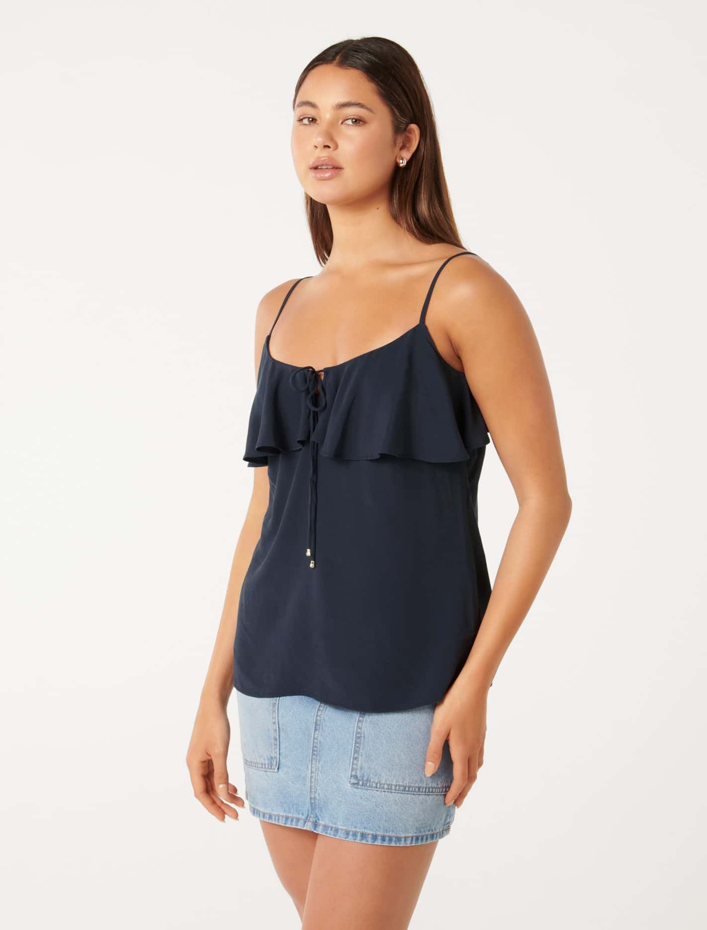 Cordelia Ruffle Cami Top