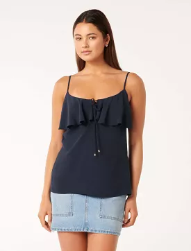 Cordelia Ruffle Cami Top