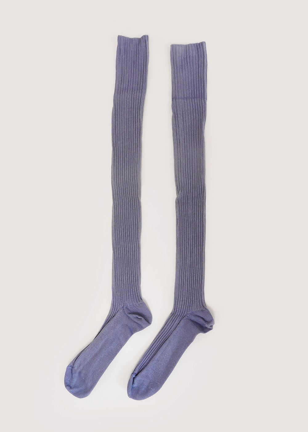 Cove Blue Overknee Socks