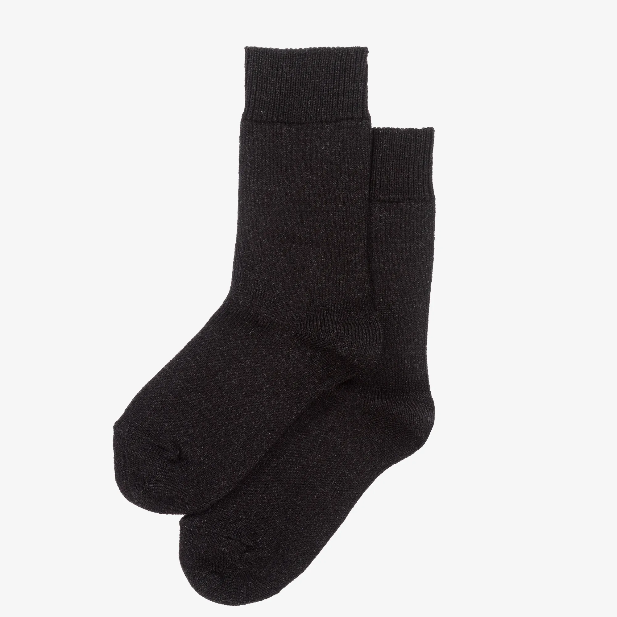 Dark Grey Wool Socks