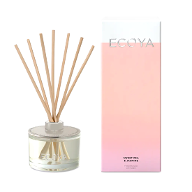 Ecoya Sweet Pea & Jasmine 200ml Reed Diffuser