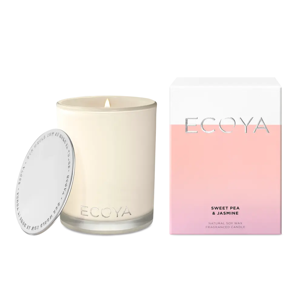 Ecoya Sweet Pea & Jasmine 400g Madison Candle