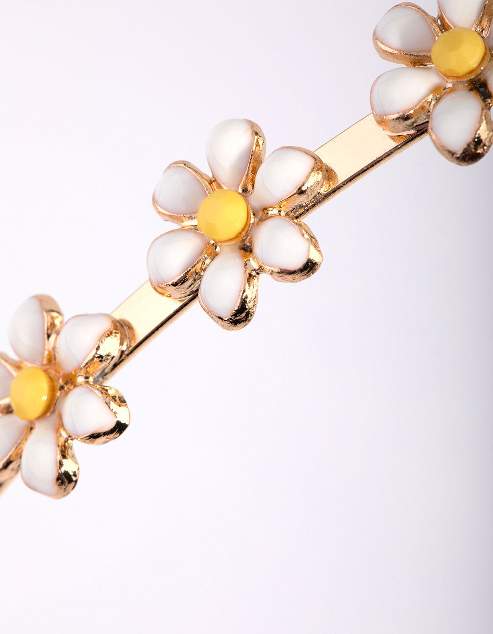 Enamel Daisy Headband