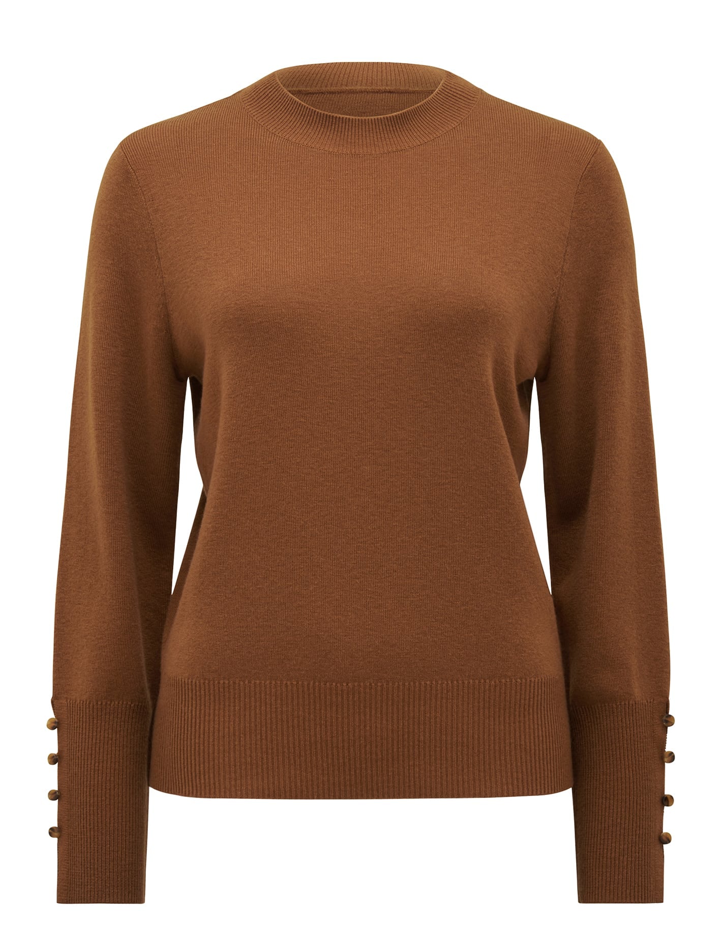 Evelyn Button Detail Jumper