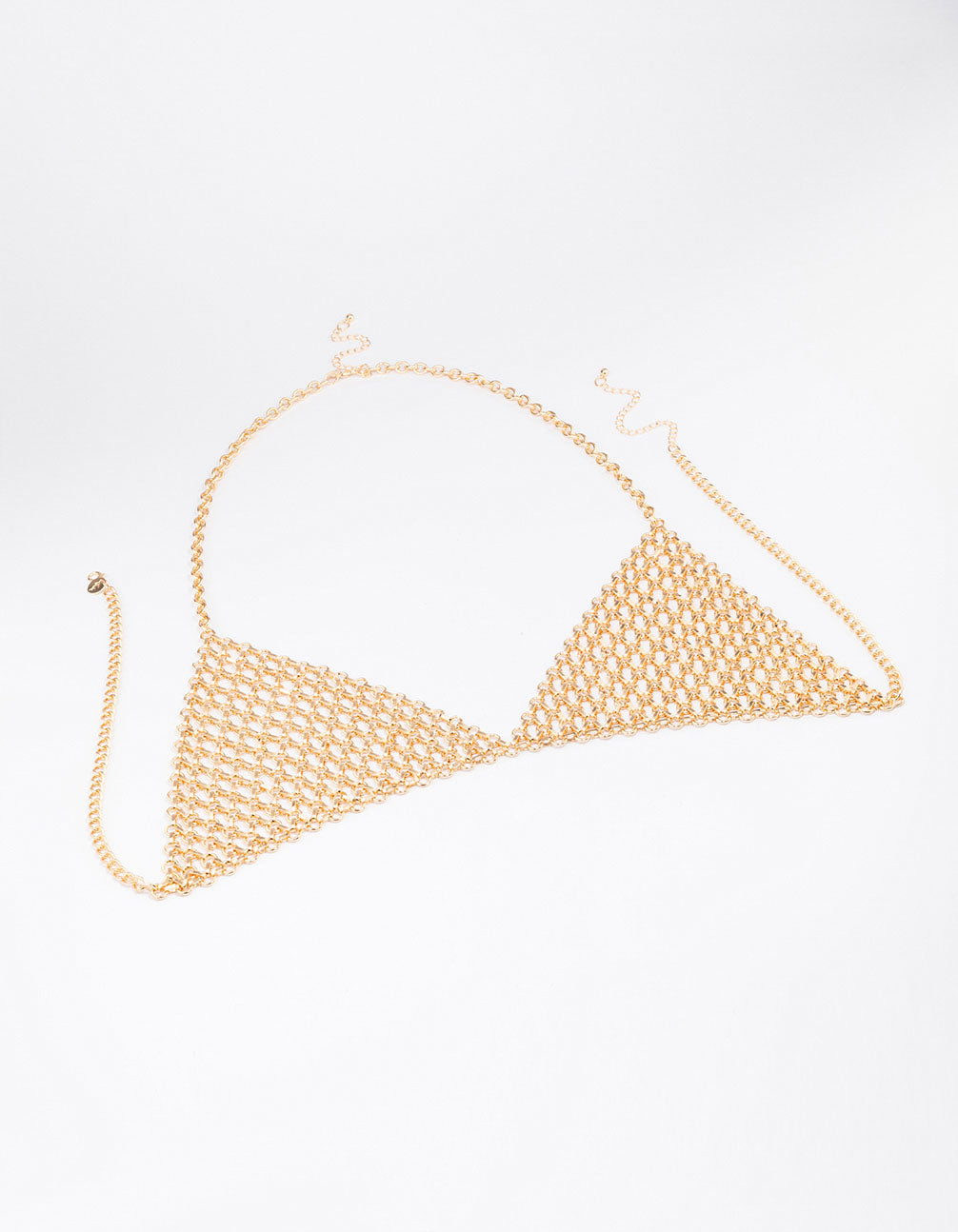 Gold Chain Triangular Bralette