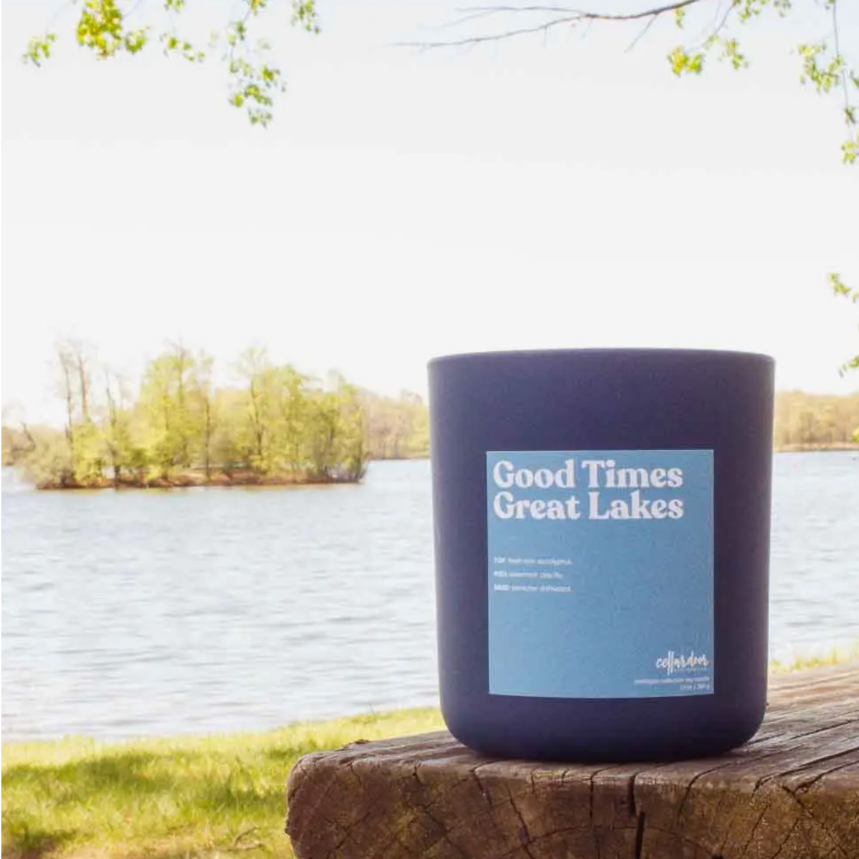 Good Times Great Lakes - 13 oz wood wick/soy candle