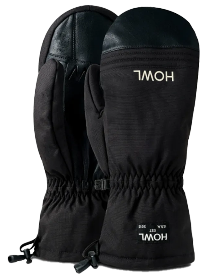 Howl Team Mittens - Black - 2023