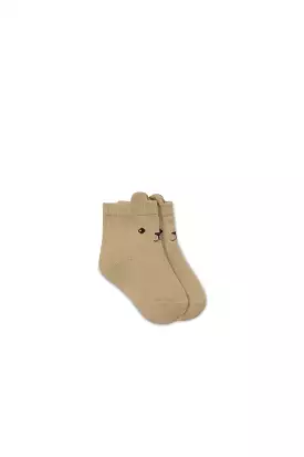 JAMIE KAY George Bear Ankle Sock - Bronzed Marle