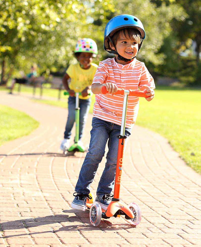 Micro Scooters Mini Deluxe Orange **Pick Up Instore Only**