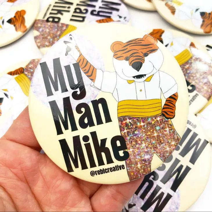 My Man Mike Gameday Button