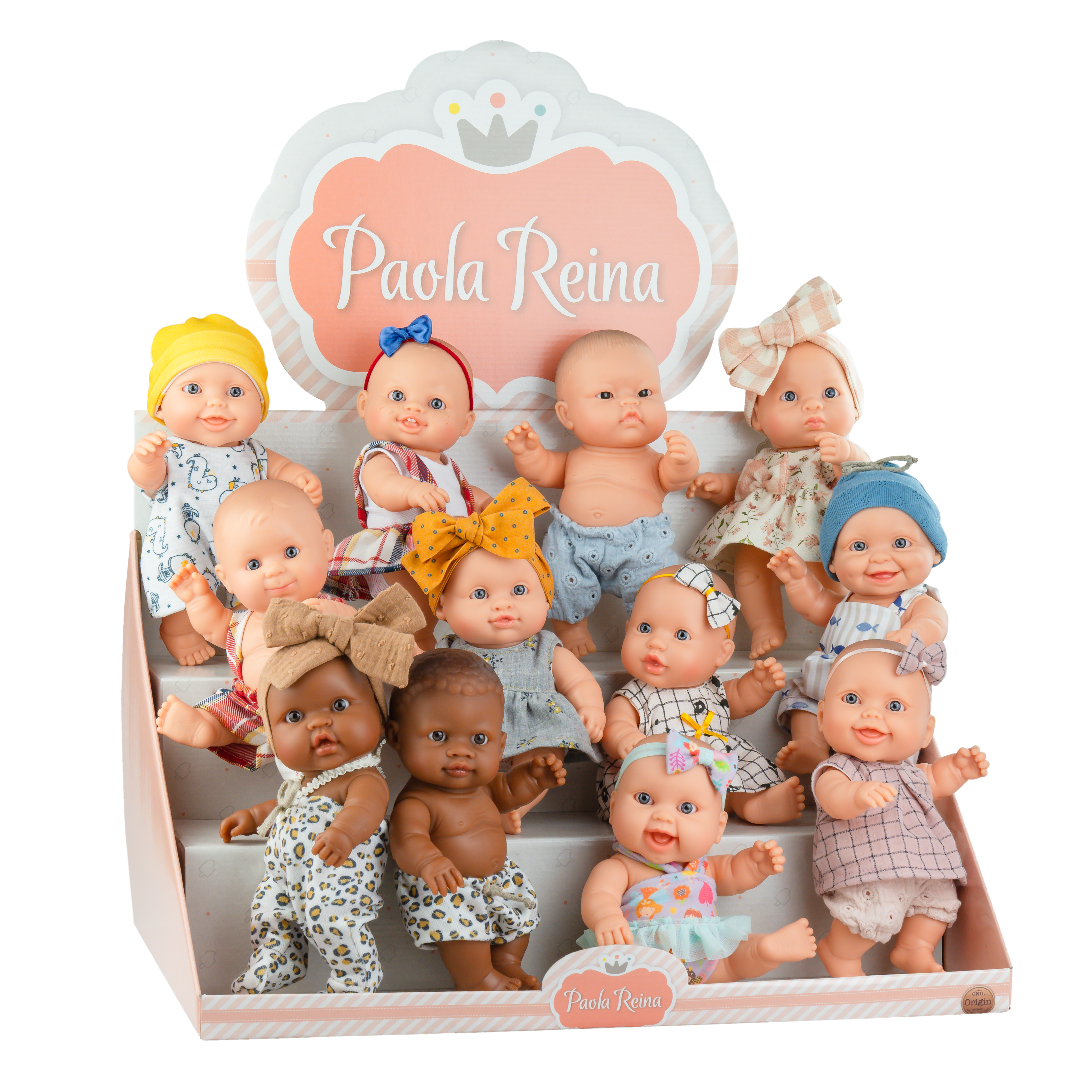 Paola Reina LOS PEQUES Baby Dolls ASSTD Pack A