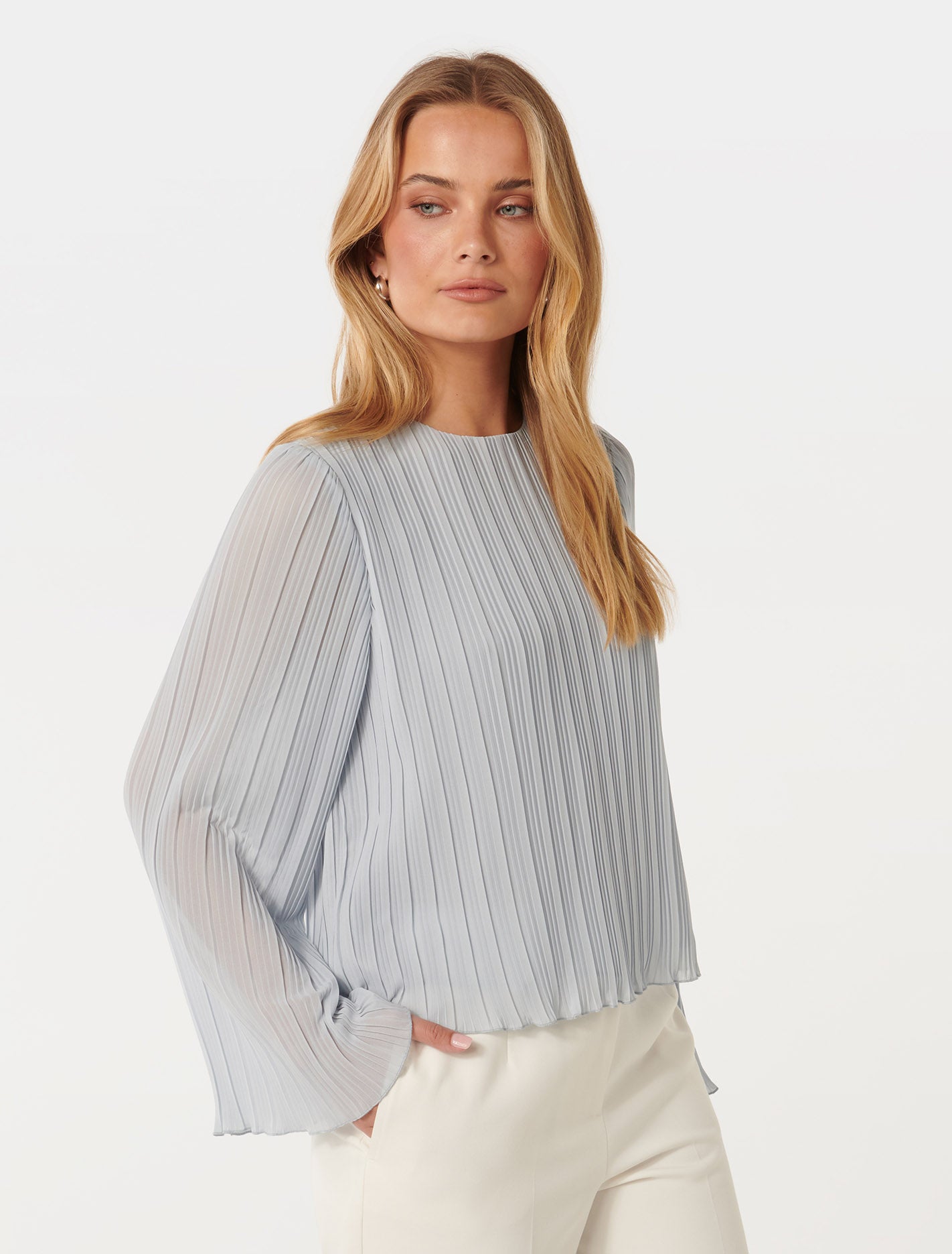 Paxton Pleated Shell Top