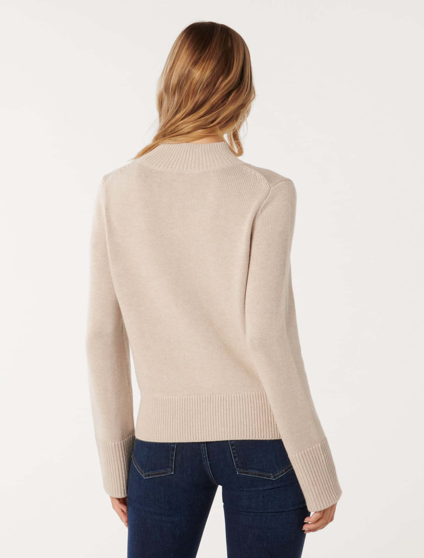 Poppy Stand Neck Jumper