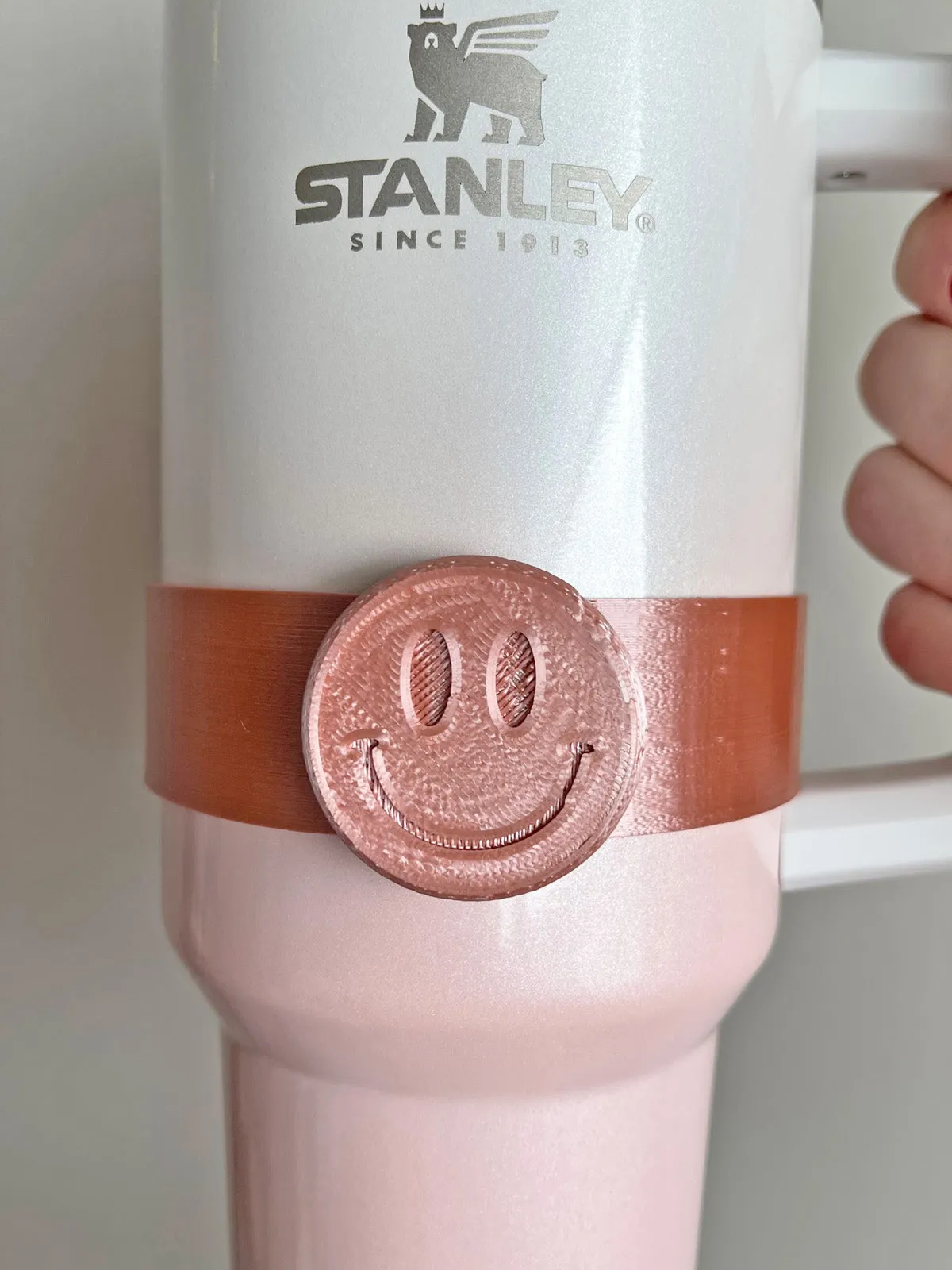 Smiley Face Character Band for Stanley Adventure Cup