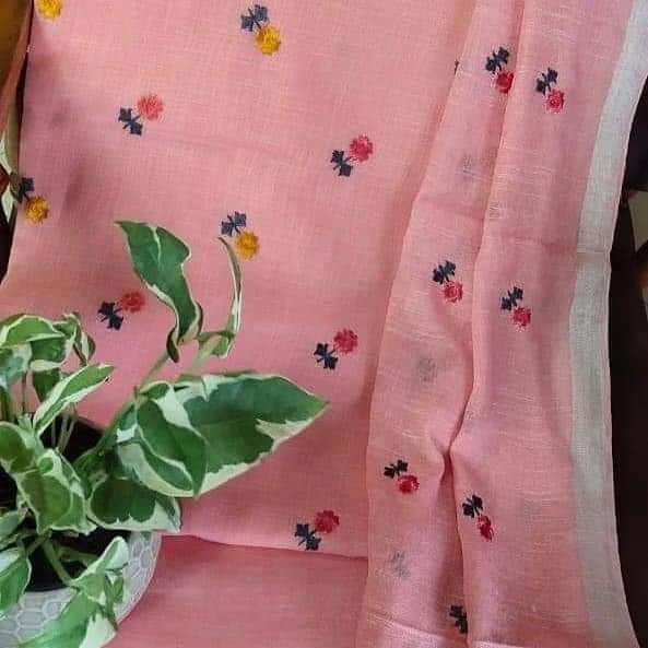 Summer Collection Cotton Linen Salwar suit material -SRI001SS