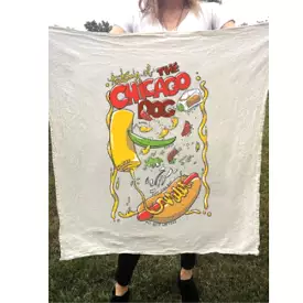 The Chicago Dog Tea Towel