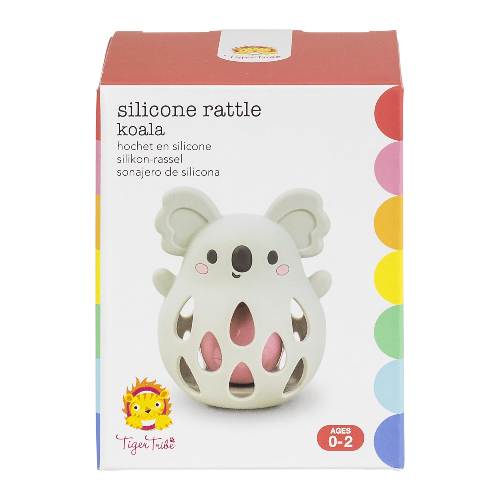 Tiger Tribe Silicone Rattle - Koala