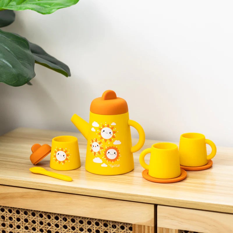 Tiger Tribe Silicone Tea Set - Sunny Days