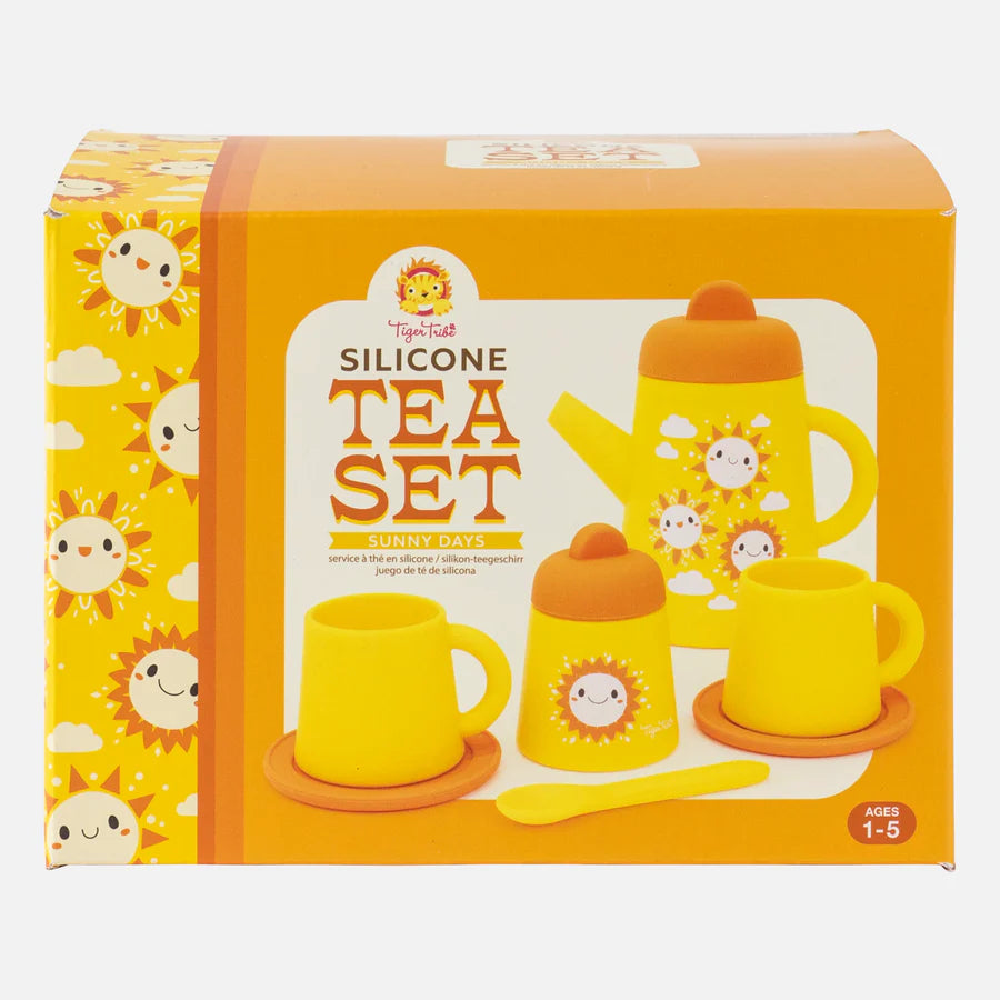 Tiger Tribe Silicone Tea Set - Sunny Days