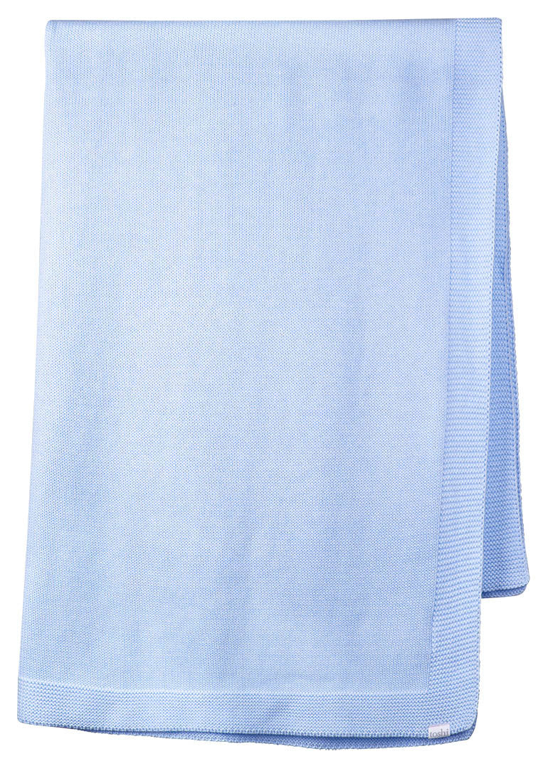 Toshi Organic Blanket Snowy SEABREEZE