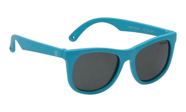 Ugly Fish PB004 Toddler Polarised Unbreakable Sunglasses - Blue Frame/Smoke Lens