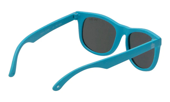 Ugly Fish PB004 Toddler Polarised Unbreakable Sunglasses - Blue Frame/Smoke Lens