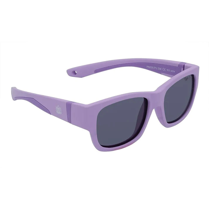 Ugly Fish PB005 Toddler Polarised Unbreakable Sunglasses - Purple Frame/Smoke Lens