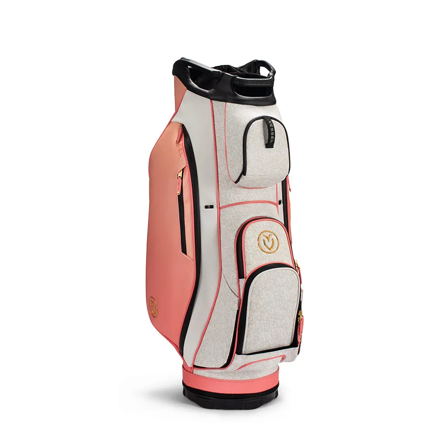 Vessel Lux 7-Way Cart Bag - Coral