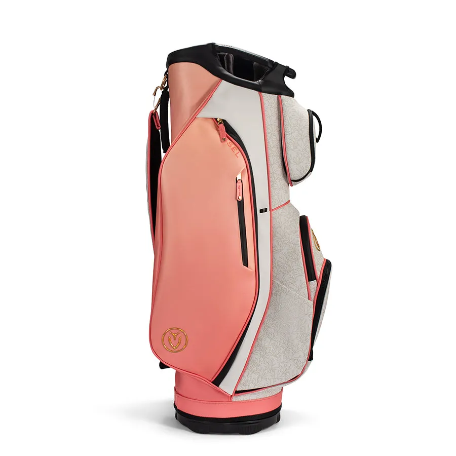 Vessel Lux 7-Way Cart Bag - Coral