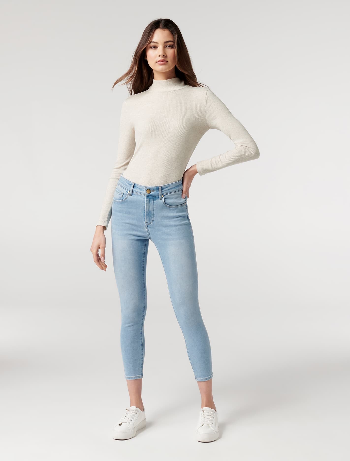 Winona Rib Long Sleeve Top