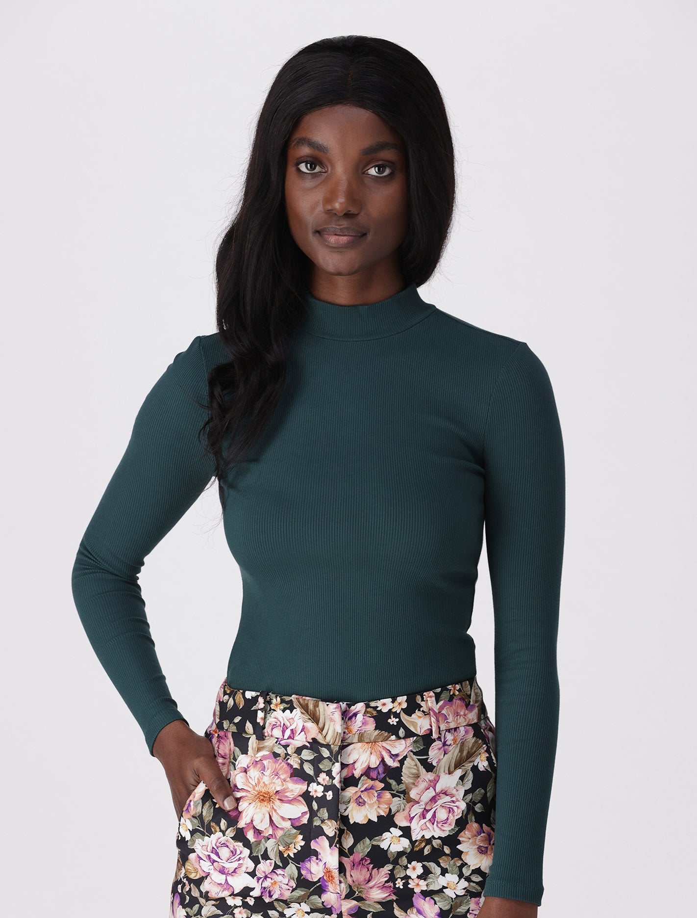 Winona Rib Long Sleeve Top