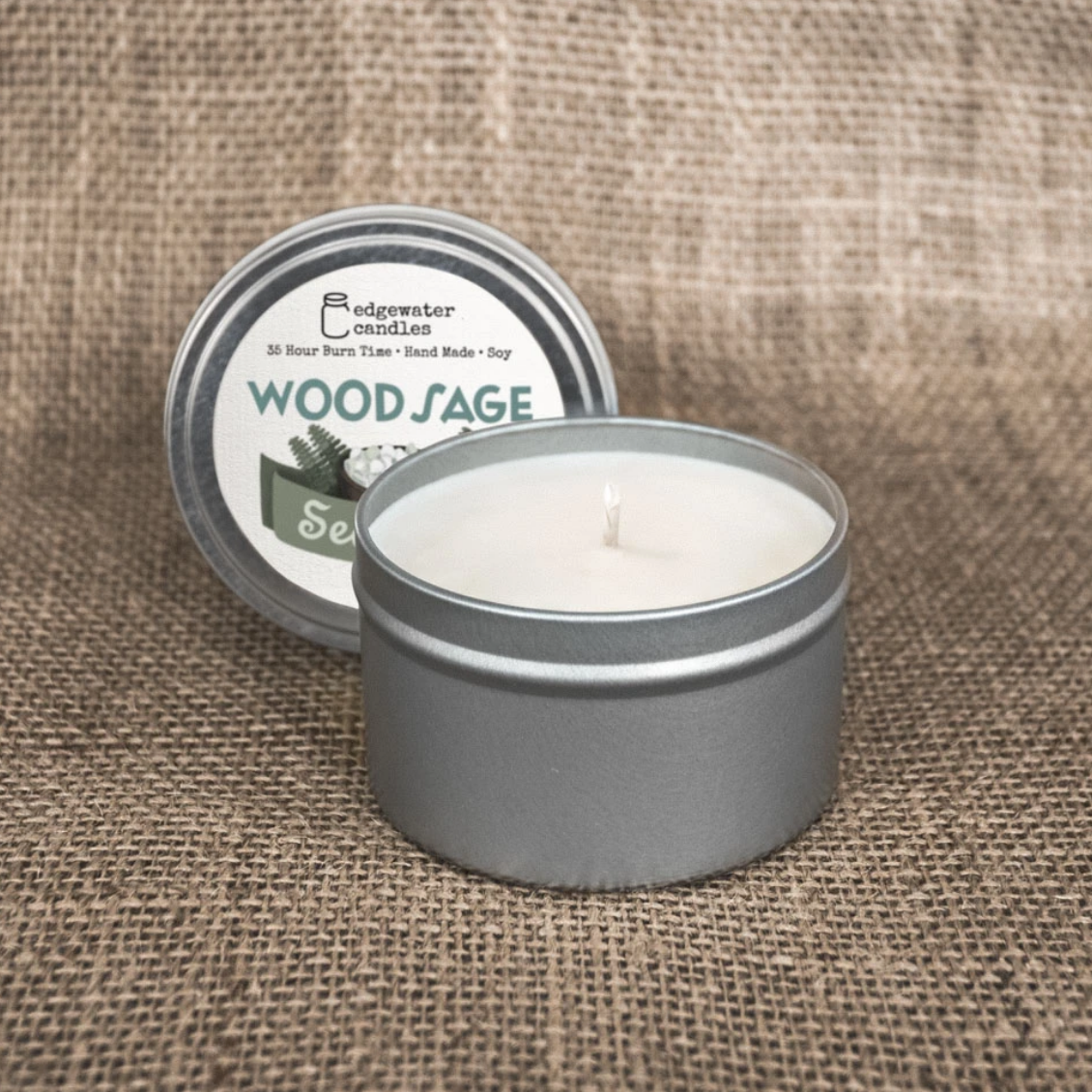 Wood Sage & Sea Salt Candle